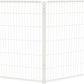 FXW Homeplus Unleashed Indoor Dog Playpen - Stress-Free and Safe Play, Heavy Duty 45 Inch 2 Wire Panels Dog Pen for Large Dogs, White│Patented