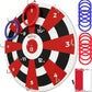 Swooc Games® ‒ Hook Darts Ring Toss Game ‒ Wood Board & Soft Rings ‒ 20+ Games Included for Kids & Adults ‒ Wall Mounted Ring and Hook ‒ Indoor & Outdoor Wall Decor for Game Room, Patio, Garage, Yard
