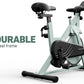 DeerRun Exercise Bike, Indoor Cycling Bike Brake Pad/Adjustable Magnetic Stationary Bike with App, Low Noise Workout Bike for Home Cardio 300lbs Weight Capacity with Pad Mount & LCD Monitor