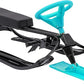 Snow Racer Sled with Steering Wheel and Brakes, Durable Steel Frame, Downhill Steerable Sled for 220 LBS Kids, Teenagers, Adults