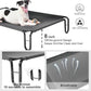 pettycare Outdoor Elevated Dog Bed Cot, Raised Dog Cots Beds, No Screws, Stable Frame & Durable Supportive Teslin Recyclable Mesh, Breathable, Indoor and Outside Pet Beds, Fits up to 40 lbs