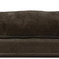 Furhaven Cooling Gel Dog Bed for Large/Medium Dogs w/ Removable Bolsters & Washable Cover, For Dogs Up to 55 lbs - Plush & Suede Sofa - Espresso, Large