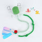 Interactive Cat Toys Ball for Indoor Cats, Automatic Agile Rolling Cat Ball with Elastic Mesh Tail, Bird Chirping & Motion Activated, 2 Tail Accessories, Kitten Toy for Bored (Green)