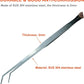 Extra Long Tweezers, Feeding Tongs, 18.9 inch Aquarium Stainless Steel Large Aquascape Tools for Fish Tank, Terrarium，Aquascaping, Reptile Snake (Curved)