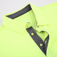 Alex Vando Mens Golf Shirt Moisture Wicking Quick-Dry Solid Short Sleeve Polo Shirts for Men