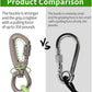 Dog tie Out Cable, 10/20/25/30/50/70/100 feet, Suitable for Dogs up to 350 pounds, Dog Cable with Swivel Buckle, Lightweight, Non-Winding, for Outdoor Camping, Yard Dog Cable (Green, 10FT)