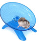 Hamster Wheel Hamster Flying Saucer Silent Exercise Wheel Running Wheel for Dwarf Hamsters Gerbil Mice Small Animals (Blue)