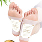 Foot Pads - 60Pads Pure Natural Ginger Powde Bamboo Vinegar Pads, Goodnight Foot Pads for Travel or Home Use