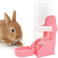 kathson Rabbit Water Bottle, 17oz Hanging Water Fountain Automatic Dispenser No Leak WaterFeeder for Bunny Chinchilla Guinea Pig Hedgehog Ferret