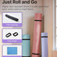 YOTTOY Large Yoga Mat (75 * 52 * 1/2inch),Extra Wide TPE Exercise Mat,Non-Slip Workout Mat for Pilates, Fitness, Barefoot, Home Gym Studio with Strap and Towel