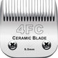 Audoc 4FC Blade Detachable Pet Clipper Replacement Blades, Ceramic and Stainless Steel, Compatible with Andis, Oster, and Wahl Clippers