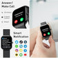 Smart Watch(Answer/Make Call), 1.96" HD Smartwatch for Men Women, 2025 Fitness Activity Tracker with Heart Rate/Sleep Monitor/Pedometer/110+ Sport Modes, IP68 Waterproof Fitness Watch for Android iOS
