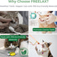 Eco-Friendly Cat Gift Box – 7-Piece Set with Organic Catnip Toys, Feather Wand, Blanket & Pop-Up Cat Cave for Indoor Cats and Kittens