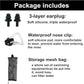 Snorkel Swim Training Practice Freestyle Learn to Swim for Pool Swimming and Open Water Snorkeling