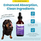 Liquid Glucosamine for Small Dogs, 260mg Glucosamine Liquid for Dogs Joint Supplement for Mobility & Comfort, Easy-to-Use Liquid MSM & Chondroitin, 2 oz