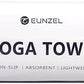 Eunzel Hot Yoga Towel Non Slip Yoga Mat Towel Non-Slip Sweat Absorbent Microfiber Towel for Hot Yoga, Pilates and Workout 72" x 26.5", Purple