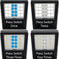 Level One Pets Duo 2 in 1 Submersible Aquarium Filter with LED Light (Up to 3 Gallons)