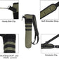 KRATARC Archery Lightweight Back Arrow Quiver Dual Use Foldable Compact Hip Arrows Bag with Molle System Hanged for Target Shooting