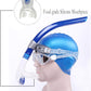 Panzexin Swim Snorkel, One-Way Purge Valve Swimmers Snorkel for Lap Swimming Training Snorkeling, Front Mounted Training Gear with Comfortable Silicone Mouthpiece