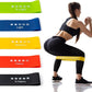 Resistance Bands for Working Out, Exercise Bands with 5 Resistance Levels Fit for Home Fitness, Strength Training, Natural Latex Resistance Band Include Instruction Guide and Carry Bag