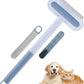 Pet Hair Removal Tool, 4 in 1 Cat and Dog Hair Remover, Gentle on Furniture, Reusable, Washable Cat Hair Remover Brush for Car, Couch, Carpet, Clothes, Window and Laundry