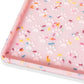 Ptlom Dog Food Mat Anti-Slip Dog Bowl Mats for Food and Water, Waterproof Pet Placemat Prevents Messy Spill to Floor, Silicone Puppy Feeding Tray for Small, Medium and Large Dogs Cats, Pink