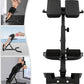Multi-Functional Roman Chair Back Extension Machine, 8-Level Adjustable Hyperextension Bench Ab Sit Up Bench Upper and Lower Body Workout Machine Build Muscle for Gym, Home