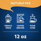 Lavazza Costiera Gran Aroma Ground Coffee 6 Bags of 12oz, Light Roast, Smooth and Aromatic Taste, Intensity 2/5, 100% Arabica, Ideal for Drip Brewers, (Pack of 6) - Package May Vary