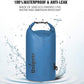 Unigear Dry Bag Waterproof, 2L/5L/10L/20L/30L/40L Floating and Lightweight Bags for Kayaking, Boating, Fishing, Swimming and Camping with Waterproof Phone Case