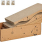 Cat Scratcher Cardboard Pad Scratch Box,4pcs Scratching Board for Indoor Cats,Reversible Durable with Catnip