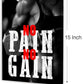 OTINGQD Inspirational Gym Wall Decor,Fitness Quotes Wall Art,No Pain No Gain Canvas Wall Decor for Home Gym