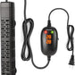 HiTauing Aquarium Heater, 50W/100W/200W/300W/500W Submersible Fish Tank Heater with Over-Temperature Protection and Automatic Power-Off When Leaving Water for Saltwater and Freshwater