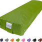 Sol Living Yoga Bolster Pillow Rectangular Meditation Cushion Cotton Meditation Accessories for Restorative Yoga Meditation Pillow Yoga Pillow Firm Body Pillow Bolster Pillow for Legs Removable Cover