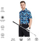 Men's Golf Polo Shirts Short Sleeve Striped Performance Moisture Wicking Dry Fit Golf Shirts for Men