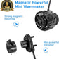 hygger Quiet Magnetic Aquarium Wave Maker, 2600GPH DC 24V Powerhead with Digital Led Display Controller, Submersible Water Inverter Circulation Pump for Fish Tank 26-55 Gallon