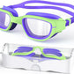 Kids Swim Goggles,Swimming Goggles for Kids 6-14, Anti-Fog UV Protection Pool Glasses for Boys Girls