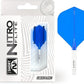 RED DRAGON Darts – Nitro Flite Integrated Flight & Shaft System – No.2 Shape and Design - Available in Short, Intermediate & Medium - Available in Variety of Colours - Professional Darts Accessories