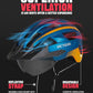 VICTGOAL Bike Helmet for Men Women with Led Light Detachable Magnetic Goggles Removable Sun Visor Mountain & Road Bicycle Helmets Adjustable Size Adult Cycling Helmets