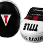 TITLE Boxing Zero-Impact 2.0 Muay Thai Pads - MMA, Kickboxing Equipment, Punching Pads, Focus Mitts - Black