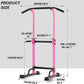 soges Power Tower Pull Up Bar Station, Free Standing Pull Up Rack Dip Station for Home Gym, Height Adjustable Home Strength Training Fitness Workout Equipment