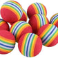 Colorful Soft Foam Rainbow Play Balls for Pet Dog and Cat Toys (12)