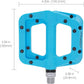 FOOKER MTB Pedals Mountain Bike Pedals 3 Bearing Non-Slip Lightweight Nylon Fiber Bicycle Platform Pedals for BMX MTB 9/16"