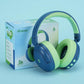 iClever BTH20 Active Noise Cancelling Headphones for Kids, 60H Play Time,Type C Fast Charging, Safe Volume 80dBA, Bluetooth5.4, Award-Winning Kids Headphones Wireless for iPad Tablet Airplane, Blue