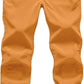 Gopune Men's Snow Ski Waterproof Softshell Pants Outdoor Windproof Warm Hiking Insulated Pants
