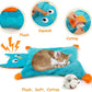 AWOOF Cute Soft Catnip Mat, Interactive Cat Toys for Indoor Cats