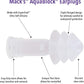 Mack's AquaBlock Swimming Earplugs, 3 Pair - Comfortable, Waterproof, Reusable Silicone Ear Plugs for Swimming, Snorkeling, Showering, Surfing and Bathing (Clear)