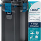 OASE BioMaster 2 600 Canister Filter for Aquariums – External Aquarium Filter with EasyClean Pre-Filter – Quiet Performance – Freshwater & Saltwater, Up to 160 Gallons