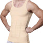 GKVK Mens Slimming Body Shaper Vest Shirt Abs Abdomen Slim