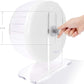 Niteangel Super-Silent Hamster Exercise Wheels: - Quiet Spinner Hamster Running Wheels with Adjustable Stand for Hamsters Gerbils Mice Or Other Small Animals (L, White)