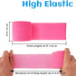24 Rolls Pink Elastic Self Adhesive Bandage Wrap, Breathable Flexible Fabric Non Woven Cohesive Bandage, Ankle Sprains Swelling Medical First Aid Sports Athletic Tape, Dogs Pet Vet Wrap 2 in x 5 Yards